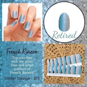 169. Color Street Nail Polish Strips - French Riviera